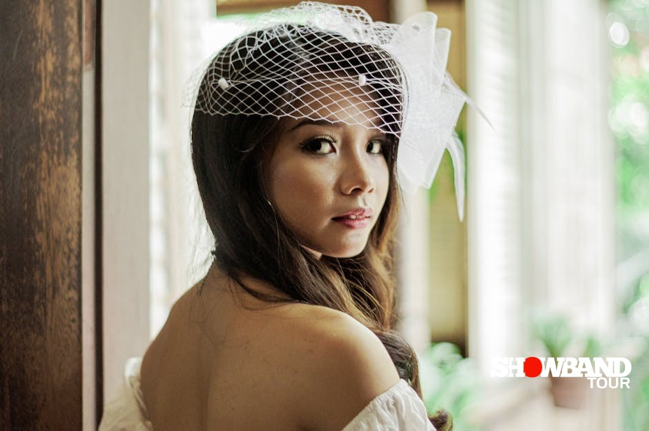 round face wedding hairstyle