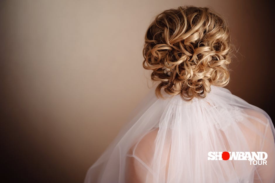 square face wedding hairstyle