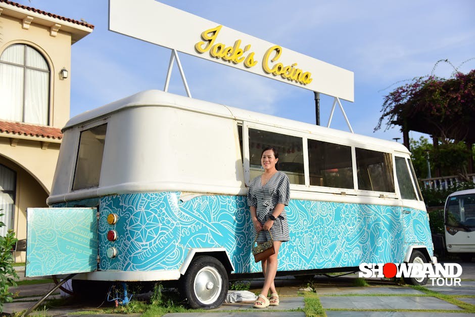 food truck decoration