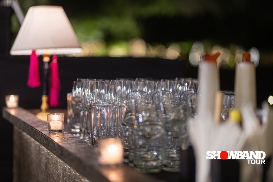 event bartender setup
