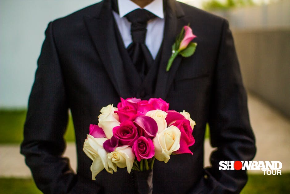 formal wedding attire