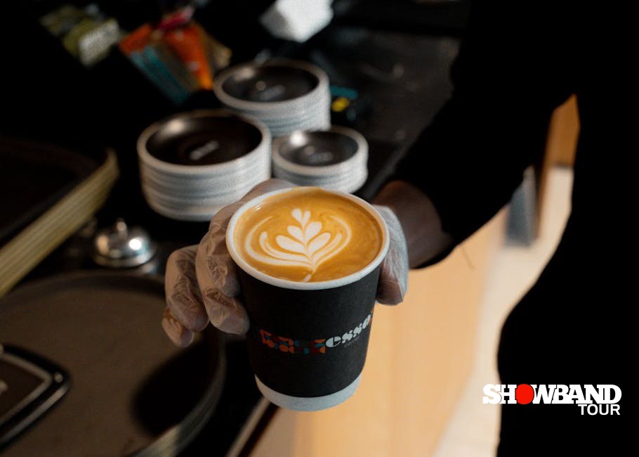 barista serving coffee