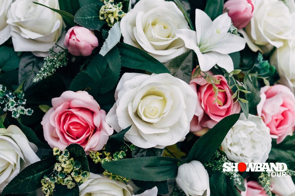 artificial flowers arrangement