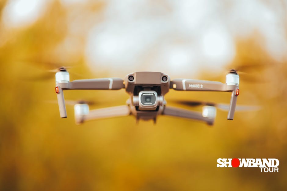 celebration drone footage