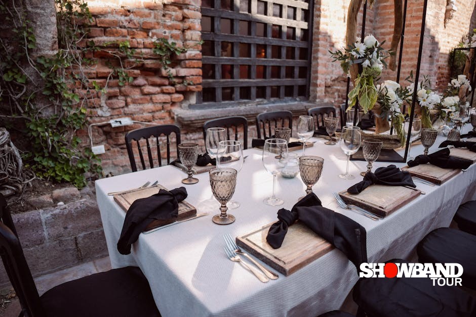 outdoor wedding catering
