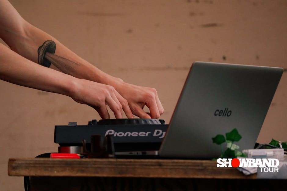 выступление свадебного DJ