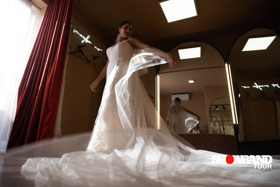 wedding dress fitting