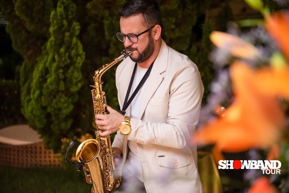 wedding saxophone performance