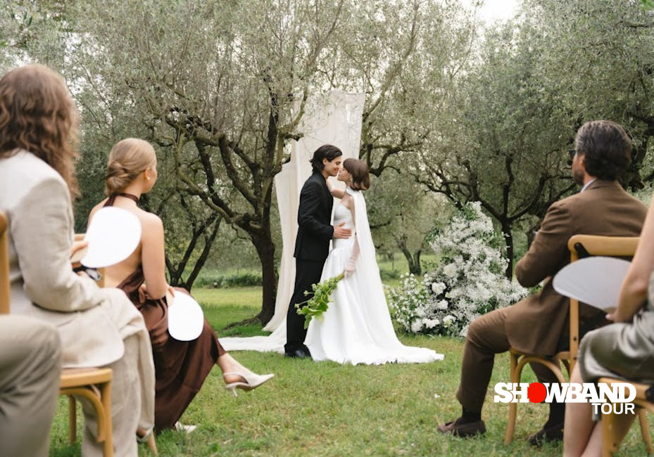 outdoor wedding ceremony