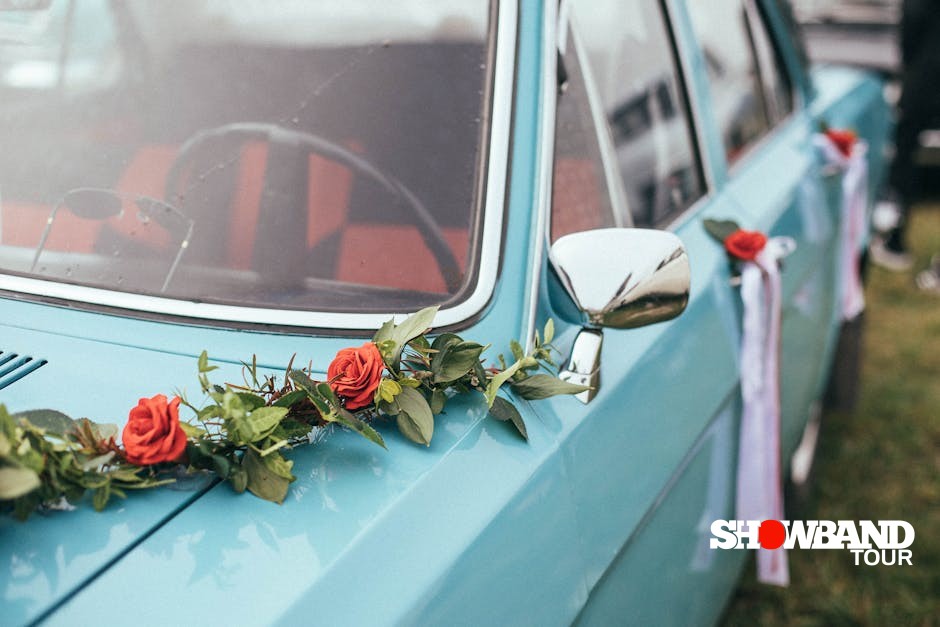 wedding car decoration trends