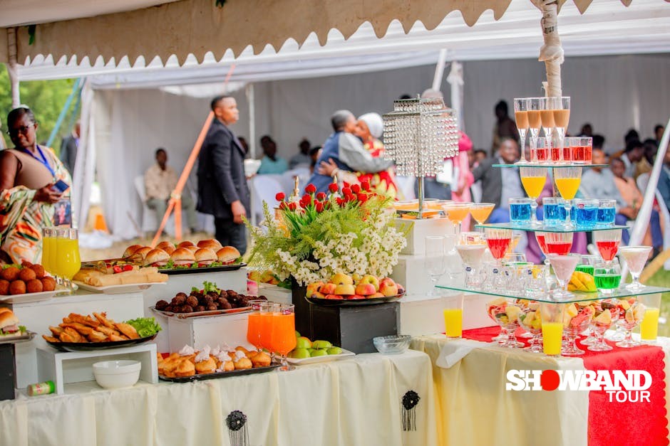 variety of services for events