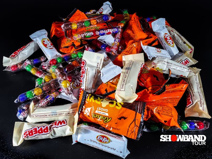 custom candy bar setup