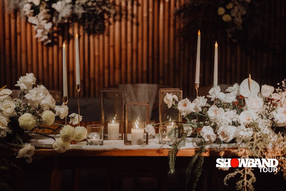 winter wedding decoration