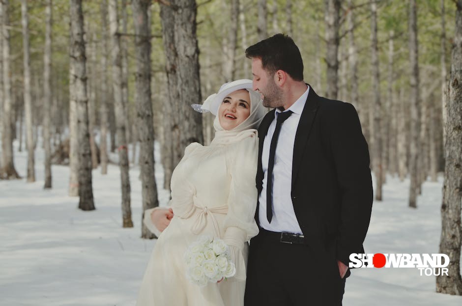 winter wedding photography