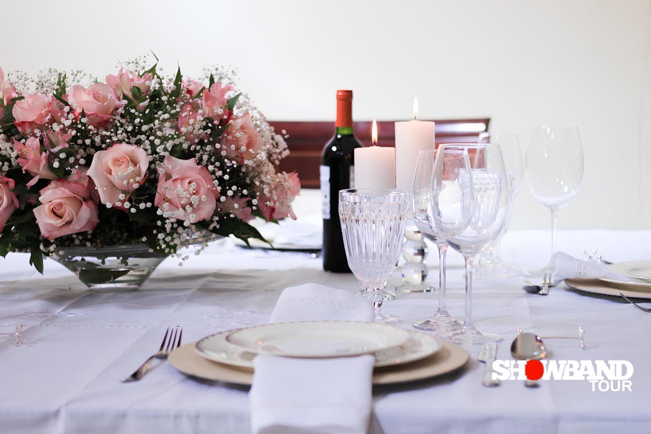 dinner table decoration