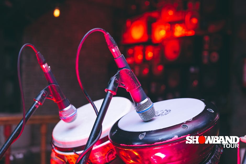 live music setup