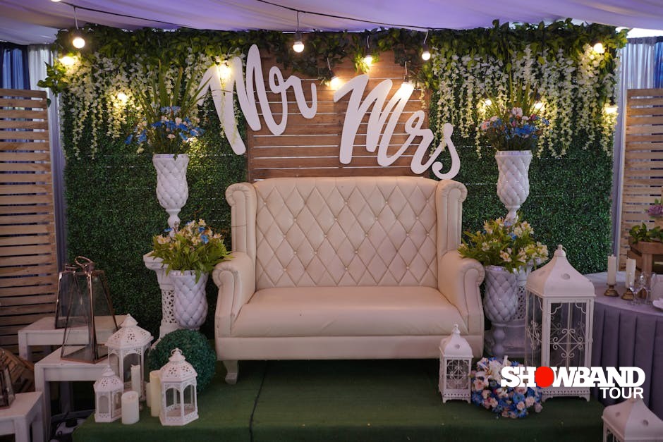 indoor wedding decoration