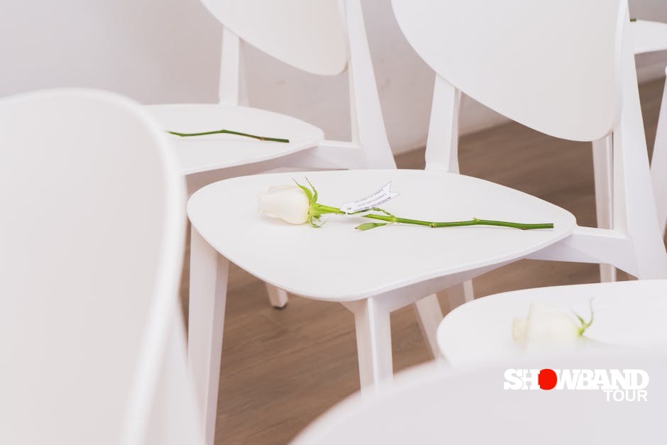 indoor wedding setup