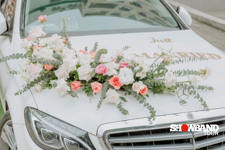 luxury wedding car