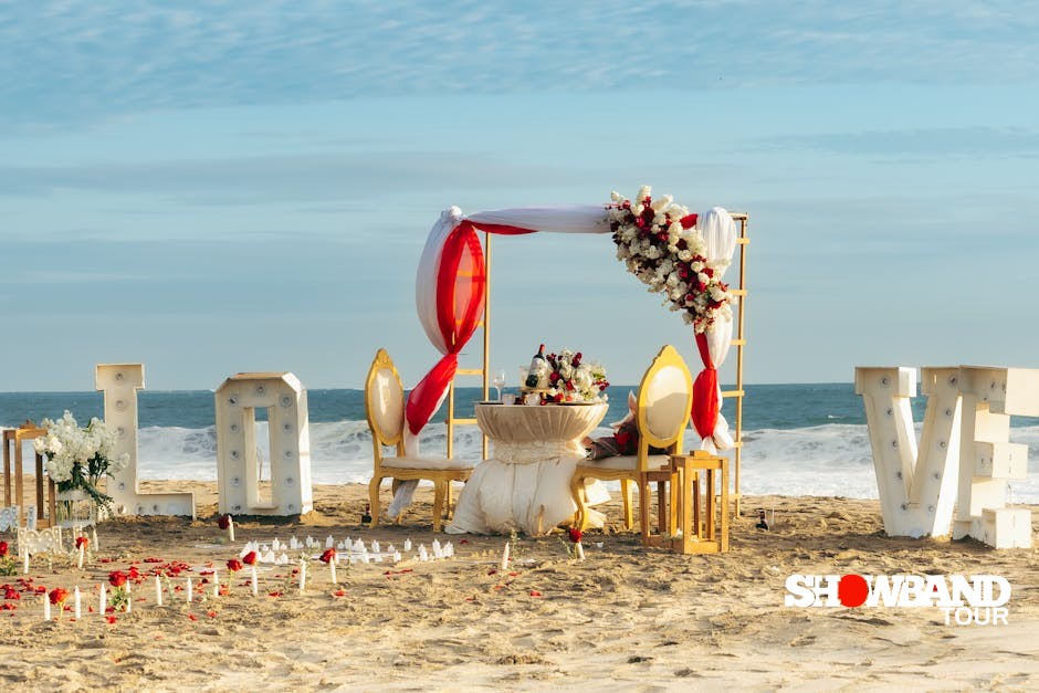 proposal decoration setup