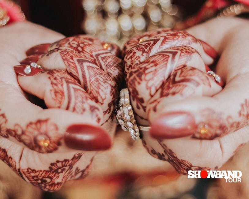 henna night decoration