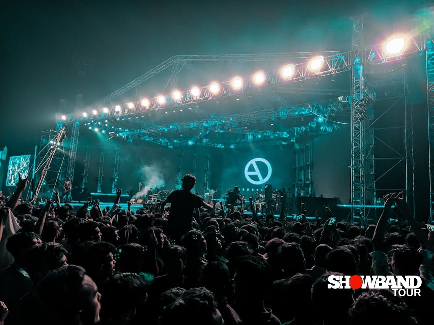 music event setup