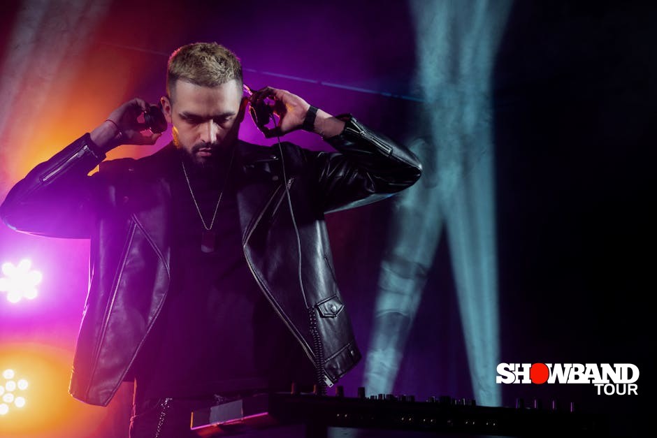 профессиональное выступление DJ