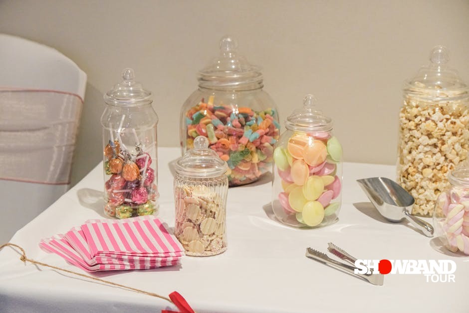candy bar setup