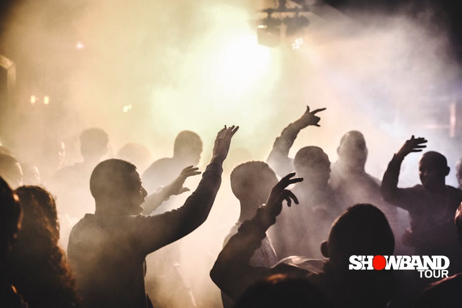 dynamic party atmosphere