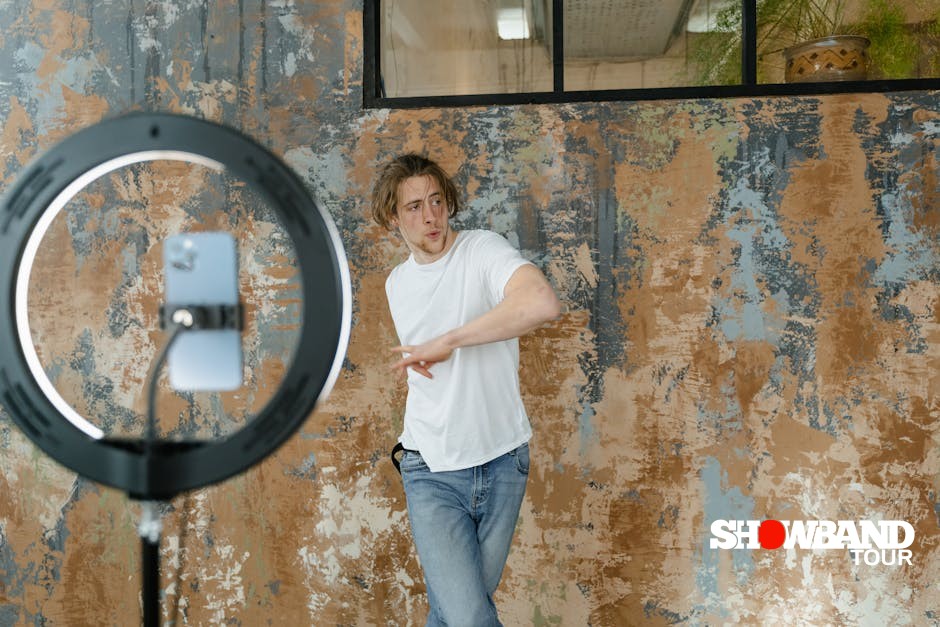 TikTok video shooting