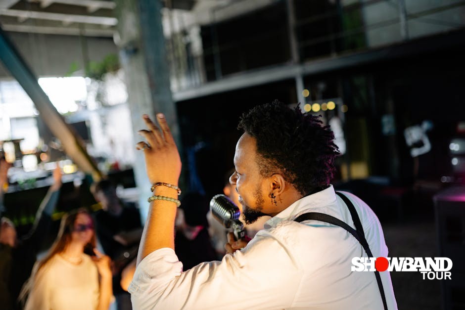 live singer performance
